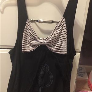 Minnie Mouse Open back tank top